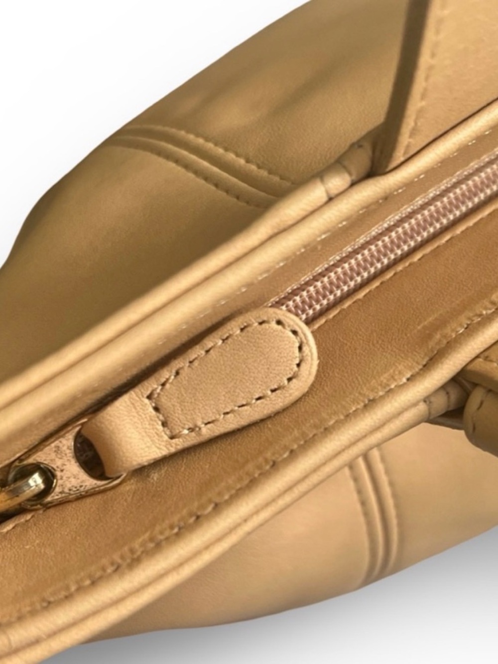 1996 Coach SoHo Waverly No. 4133 Costa Rica - Chamois Color Glove-tanned Leather - Picture 7 of 13